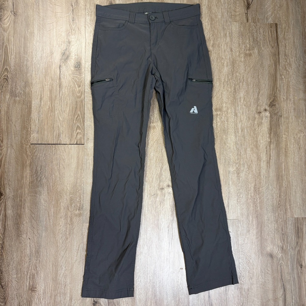 Eddie Bauer First Ascent Hiking Pants Womens Size 2 Outdoors Gray Climbing
